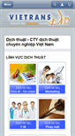 Mobile Screenshot of dichthuatpro.com